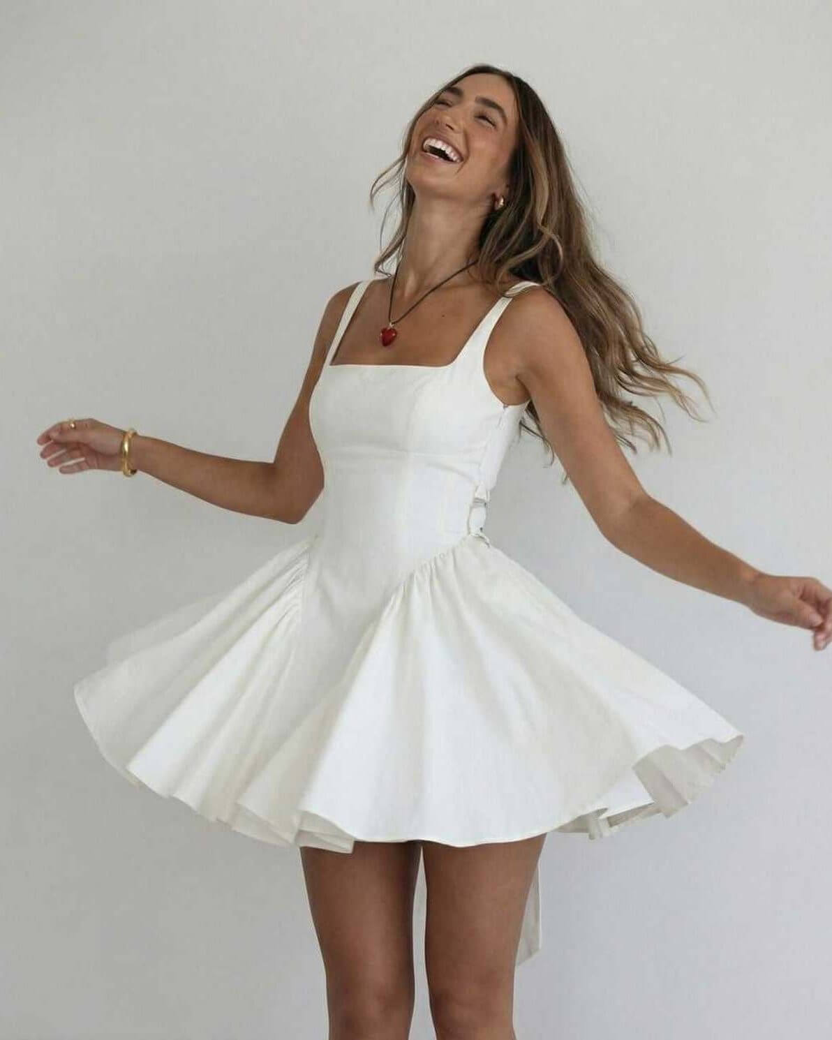 Elara Elegant Mini Cocktail Dress