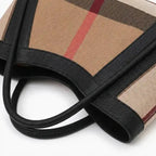 Livina Canvas Leather Tote Bag