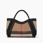 Livina Canvas Leather Tote Bag