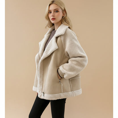 Ovidia Soft Faux Shearling Jacket