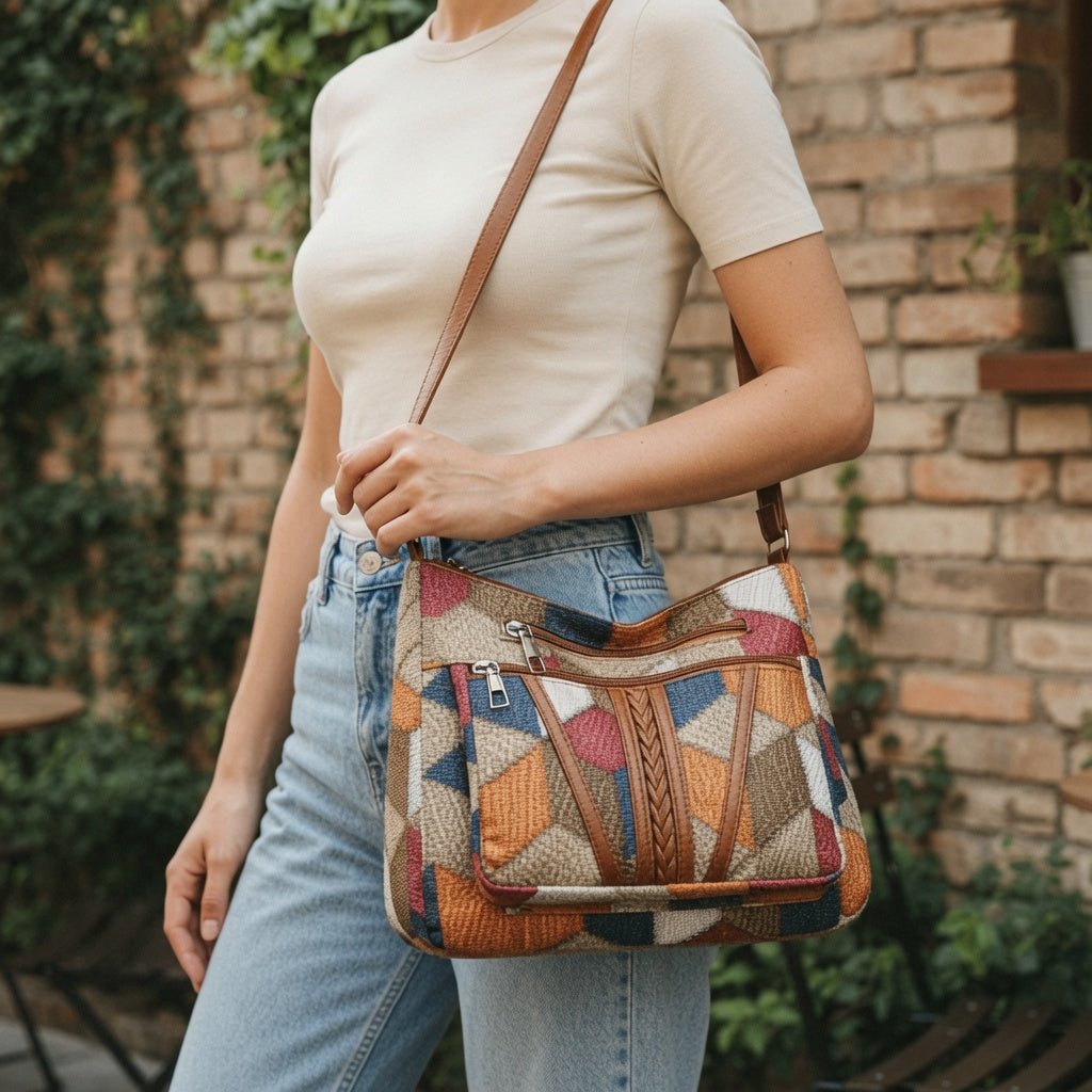 Marry Patchwork crossbody handbag