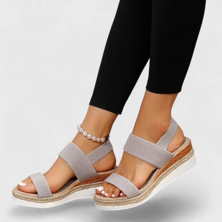Senara Leather Arch Support Sandals