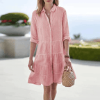 Natalia Classic Striped Dress