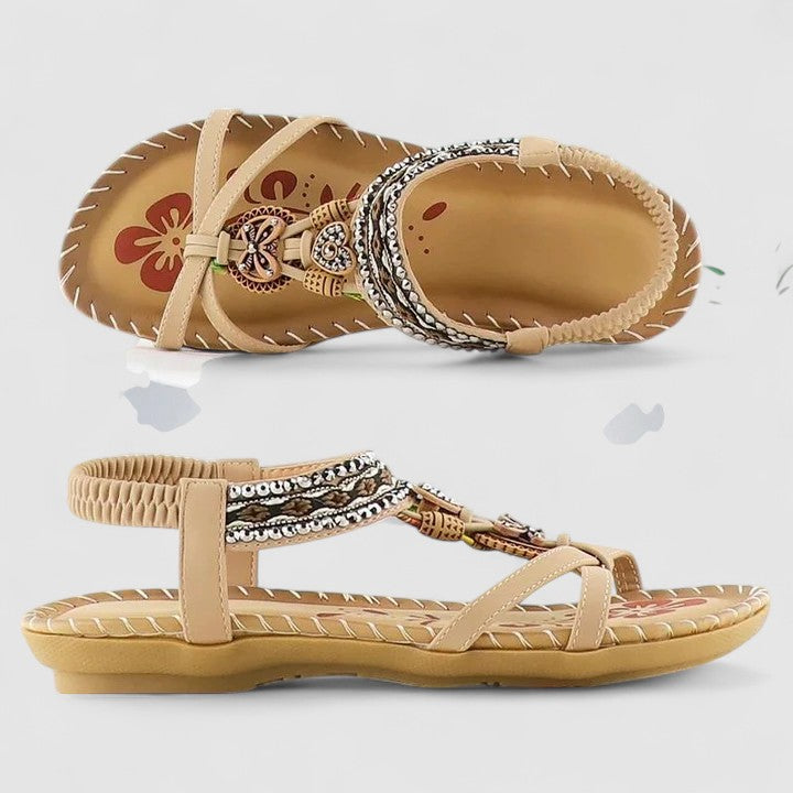 Virelia Leather Arch Support Sandals