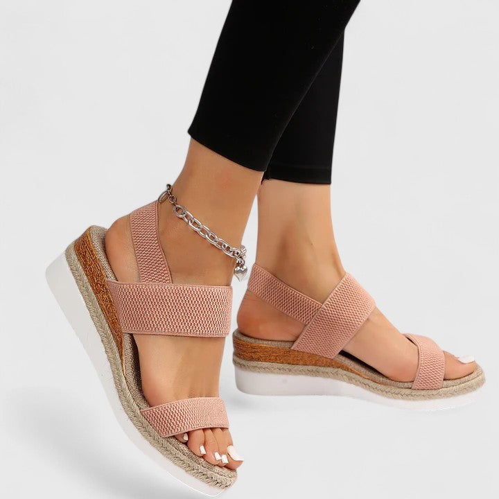 Senara Leather Arch Support Sandals