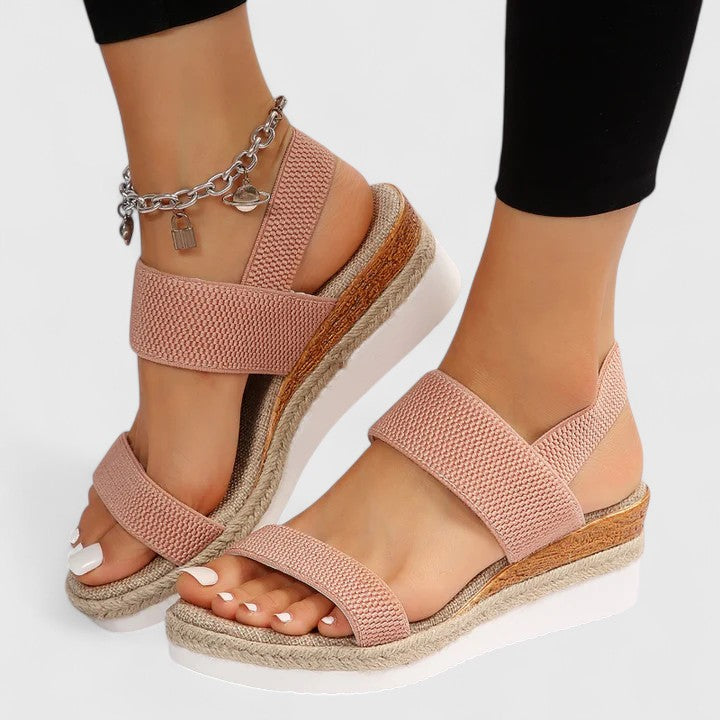Senara Leather Arch Support Sandals